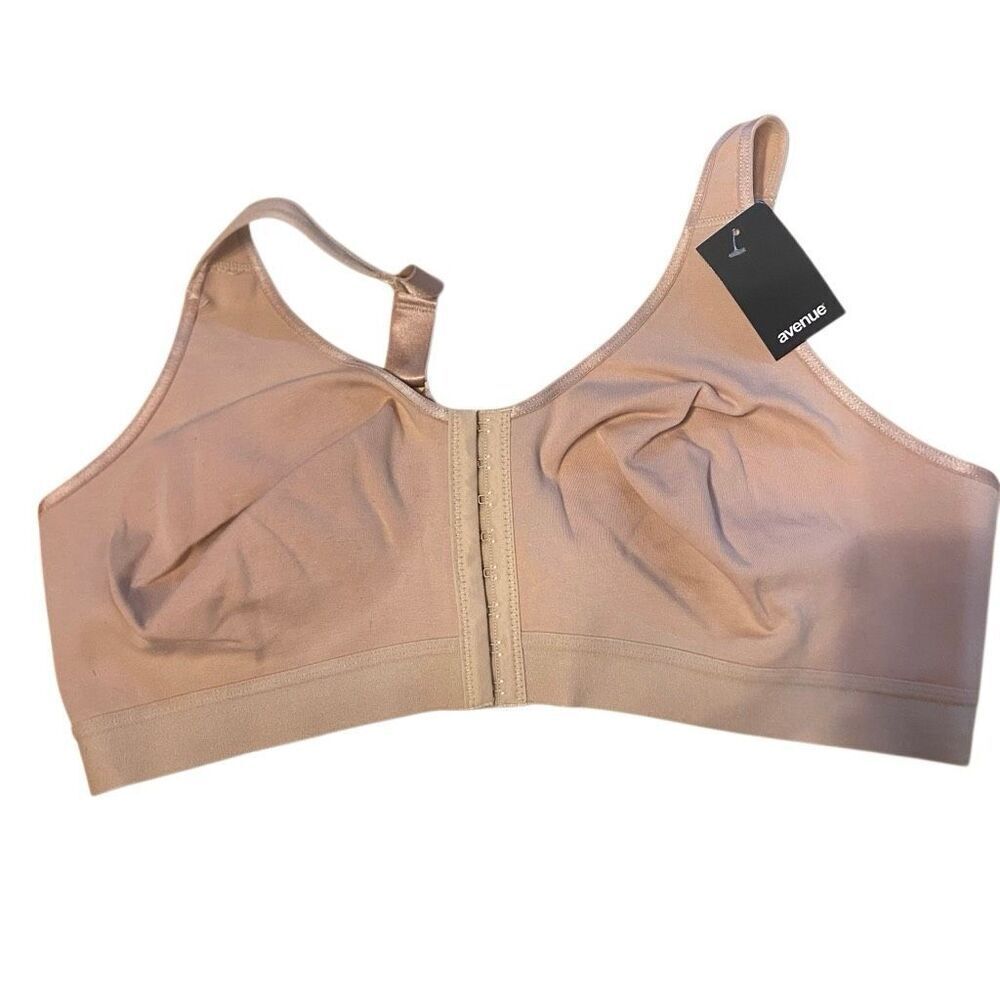 Avenue NWT post surgery Bra tan size 44D